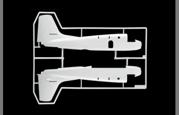 Сборная модель Противолодочный самолет S-2 E/F/G Tracker