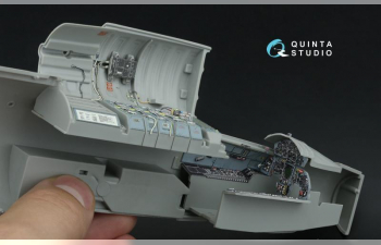 3D Декаль интерьера кабины F-104C (Italeri)