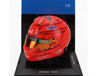 BELL HELMET F1 Casco Helmet Renault A523 Team Bwt Alpine №31 Monaco Gp (2023) Esteban Ocon, Orange