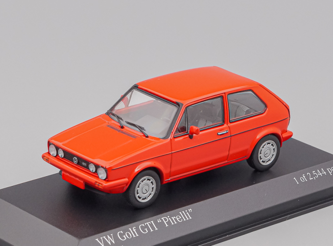 VOLKSWAGEN Golf I GTI Pirelli 1983, red