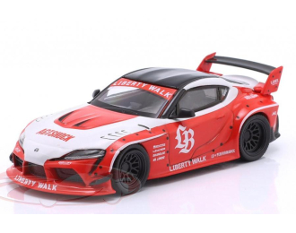 TOYOTA GR Supra LB-Works (2025),red / white