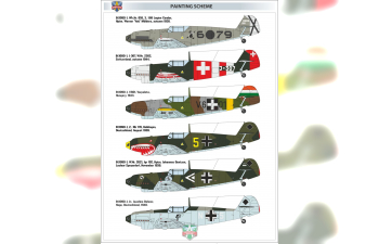 Сборная модель Messerschmitt Bf.109 D-1