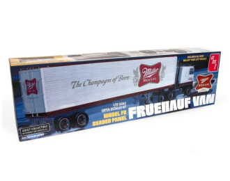 Сборная модель Fruehauf 1940 Semi Trailer (Miller Beer), plastic modelkit