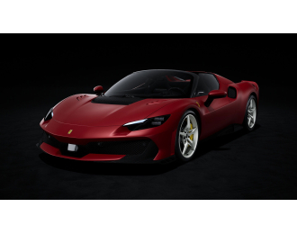 FERRARI 296 Speciale A Spider Open (2025), red