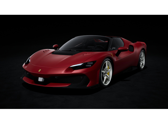 FERRARI 296 Speciale A Spider Open (2025), red