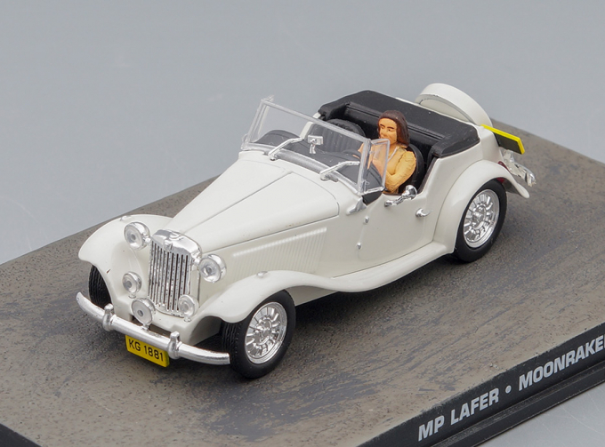 MG TC Replica MP Lafer Moonraker 1979, white