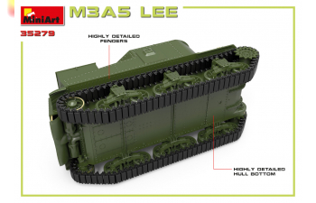 Сборная модель Танк M3A5 LEE