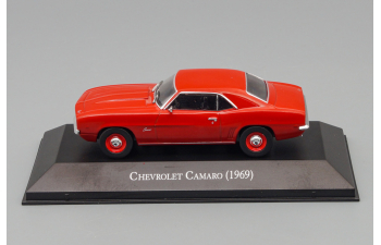 CHEVROLET Camaro (1969), red