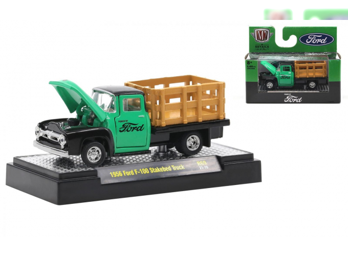 FORD F-100 Stakebed Truck (1956),green