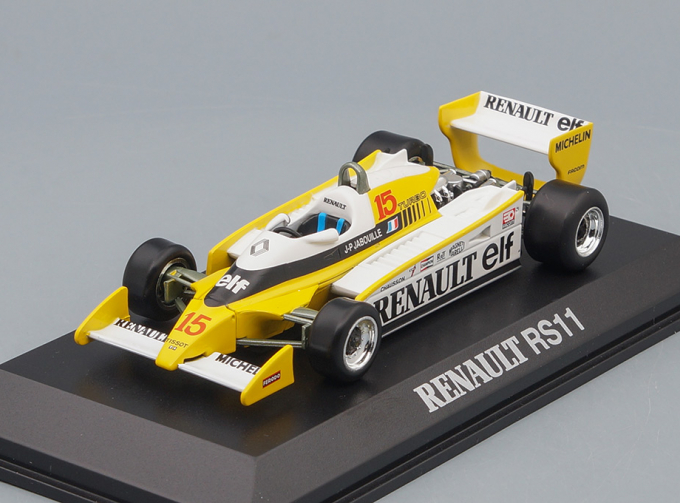 RENAULT F1 RS11 Winner Dijon (Jean-Pierre Jabouille) 1979, желтый