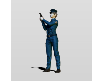 Фигура Полицейская, окрашенная