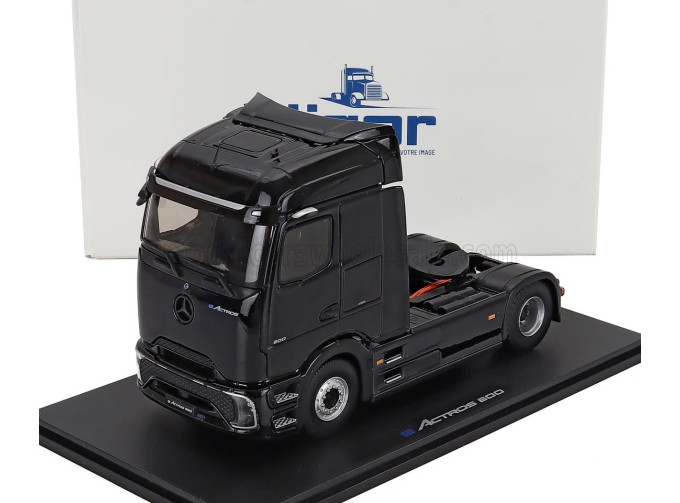 MERCEDES-BENZ E-actros 600 Tractor Truck 2-assi (2025) - Exclusive Carmodel, Black