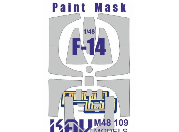 Маска окрасочная на F-14 (GWH)