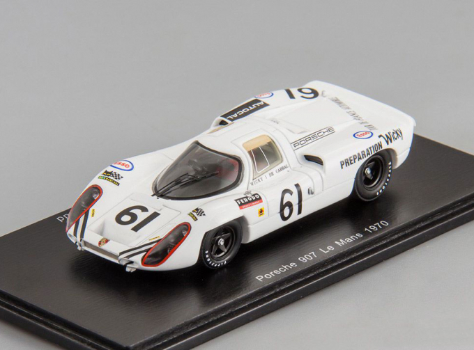 Porsche 907 #61 Le Mans 1970 A. Wicky - J.-P. Hanrioud