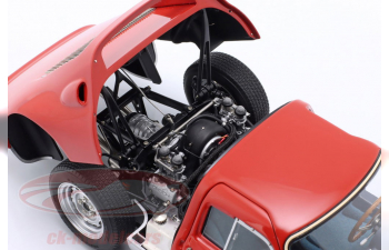 PORSCHE 904 Carrera GTS #42 (2017), red / silver