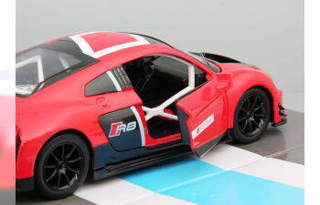 AUDI R8 LMS, red