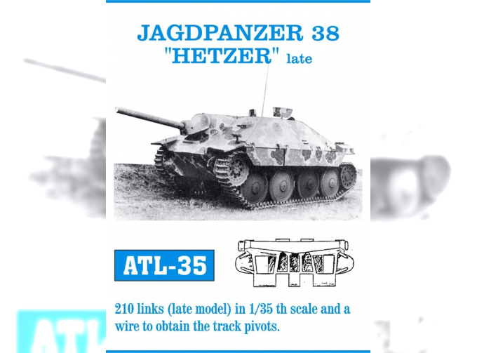 Atl-35-35 Jagdpanzer 38 "HETZER" late