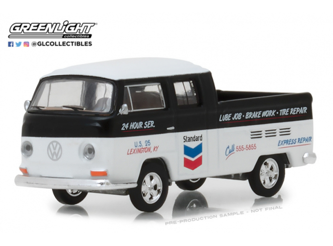 VOLKSWAGEN T2 Double Cab Pick-up "Standard Oil Change & Service" 1968