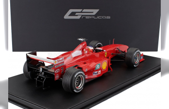 FERRARI F1 F399 Team Scuderia Ferrari №3 2nd Brazilian Gp (with Pilot Figure) (1999) Michael Schumacher, Red White