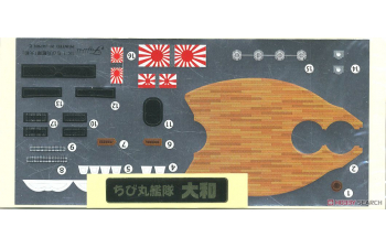 Сборная модель Chibimaru Ship Yamato