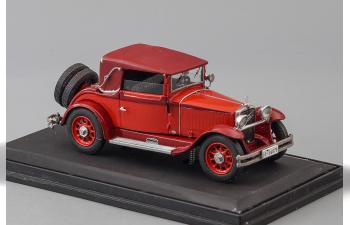 MERCEDES-BENZ 10/50 typ Stuttgart 260 (W11) Cabriolet A (1929), red