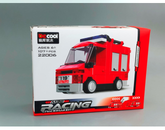 Сборная модель пожарный фургон