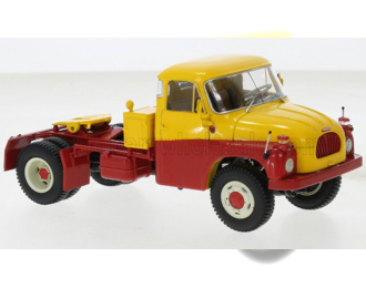 TATRA T138 Tractor Truck 3-Assi 1959, red / yellow