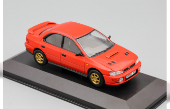 SUBARU Impreza Turbo UK Type D, red