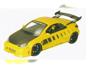 PEUGEOT 206CC Parotech 2005, yellow 