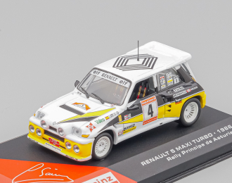 RENAULT 5 Maxi Turbo #4 1986, white / yellow