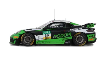 PORSCHE Cayman 718 GT4 RS Clubsport #30 (2023), green/black