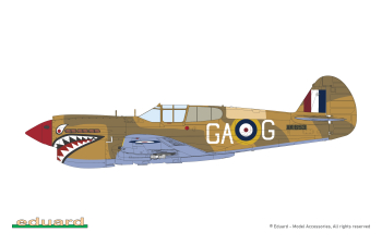 Сборная модель P-40E Warhawk Weekend Edition