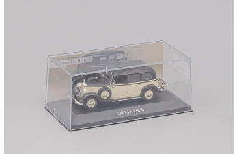 MERCEDES-BENZ 260 D (1938), Mercedes-Benz Offizielle Modell-Sammlung 19, черный