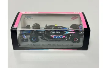 ALPINE F1 A524 Team Bwt Alpine №10 Canada Gp (2024) Pierre Gasly, Black Blue Pink