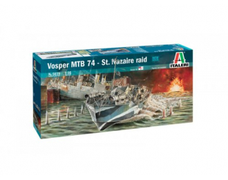 Сборная модель Корабль Vosper MTB 74 St. Nazaire Raid