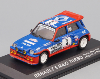 RENAULT 5 Maxi Turbo #3, blue / red