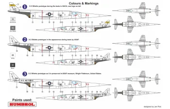 Сборная модель U.S. Experimental Plane X-3 "Stiletto" Prototype