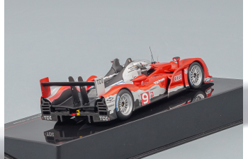 AUDI R15 TDi 9 Winner Le Mans (M.Rockenfeller - T.Bernhard - R.Dumas) 2010, red