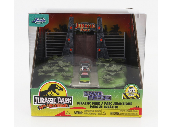 ACCESSORIES Diorama - Set Jurassic Park With Ford Explorer Jurassic Park (1995) - Jeep Wrangler Rubicon Open (1999), Various