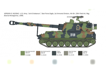 Сборная модель M109 A2/A3/G