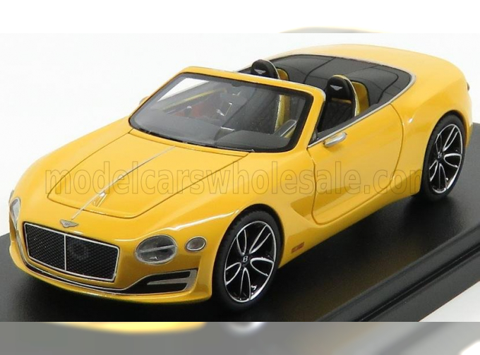 BENTLEY Exp 12 Speed 6e Spider Concept 2017, Monaco Yellow