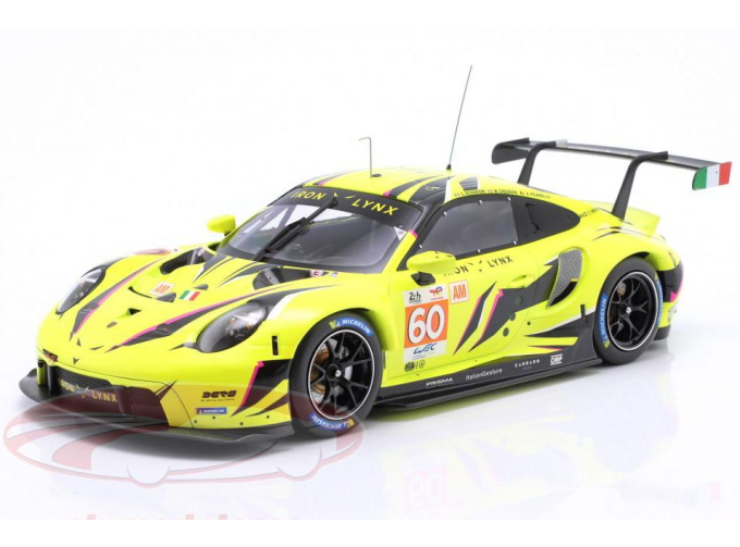 PORSCHE 911 RSR-19 №60 24h LeMans Claudio Schiavoni, Matteo Cressoni, Alessio Picariello (2023)