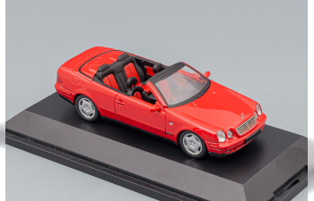 MERCEDES-BENZ CLK Cabrio (1999), red met.