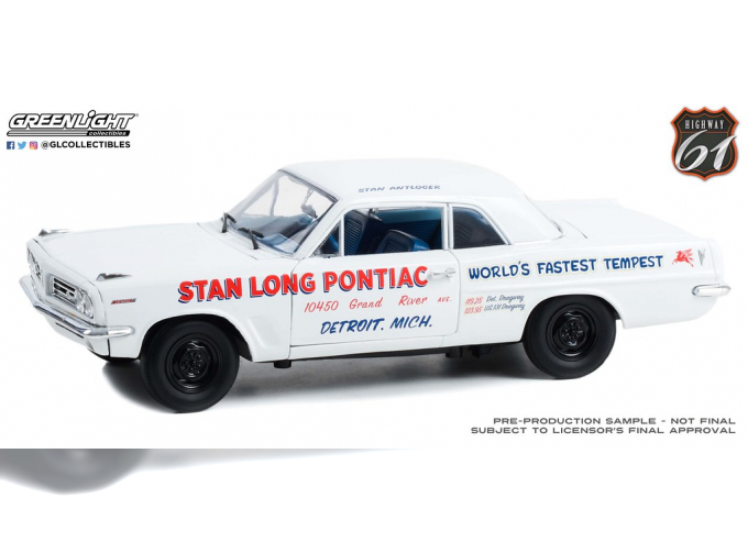 PONTIAC Tempest Stan Long Pontiac (1963)