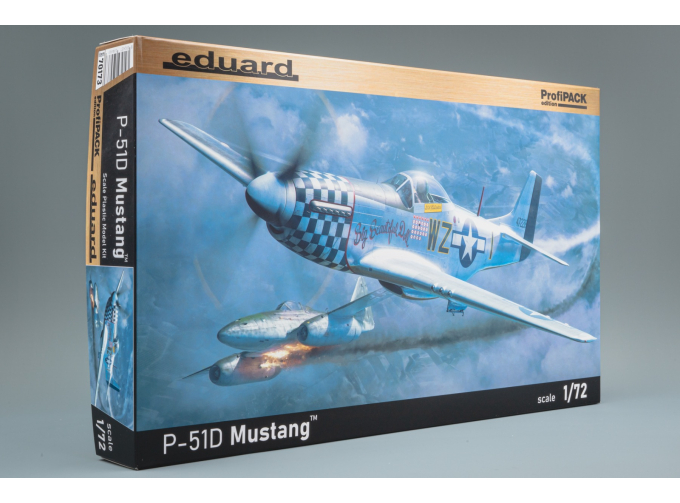 Сборная модель американский истребитель P-51D Mustang (ProfiPACK)