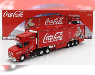 SCANIA T480 Truck Semi-frigo Coca-cola (1999) - Christmas Edition - Natale, Red