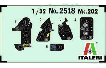 Сборная модель MACCHI Mc.202 Folgore Airplane Wwii Italia Military (decal Per 8 Versioni) 1940