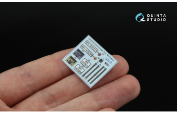 3D Декаль интерьера кабины Schwimmwagen Type 166 (Tamiya) (с 3D-печатными деталями)