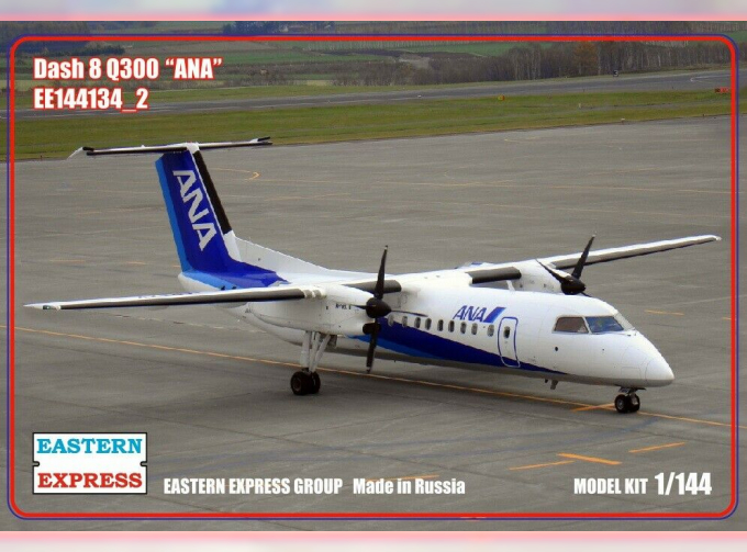 Сборная модель Dash 8 Q300 ANA