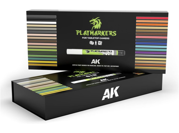 Набор маркеров серии Playmarkers (34 шт.) / SPECIAL BOX PLAYMARKERS (34 units)